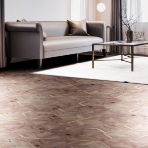 Rhombus Wood Parquet Flooring