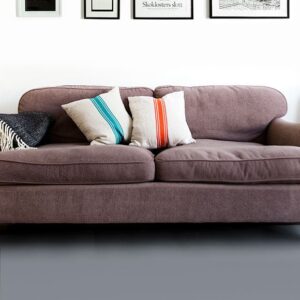 De Beauvoir Grey rubber flooring