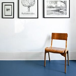 Stoke Newington Blue rubber flooring